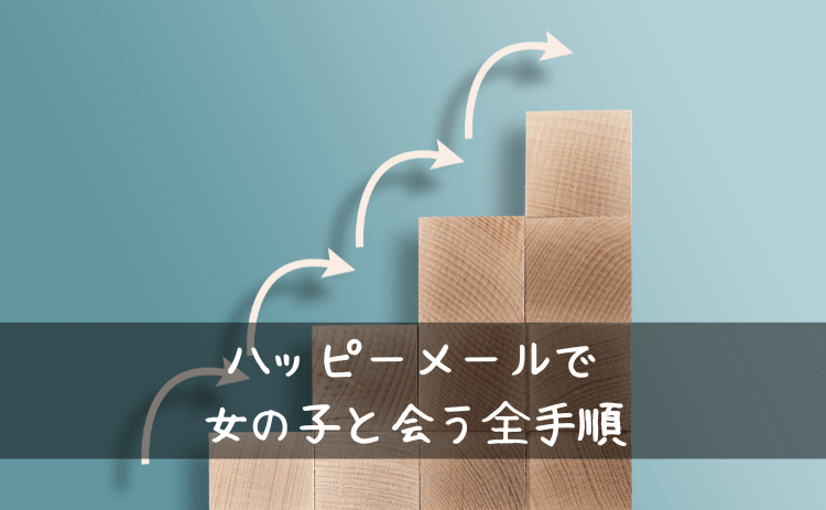 ハッピーメールで女の子と会う全手順
